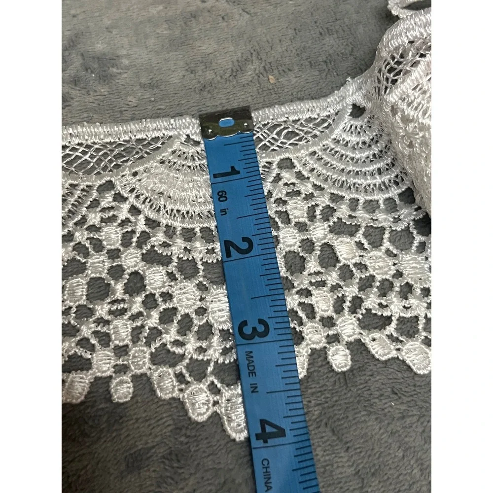 White Guipure Lace Trim 74